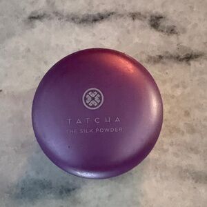 Tatcha Purple Silk Setting  Powder Compact NWOB
